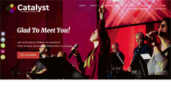 Desktop Screenshot of catalystchristian.com